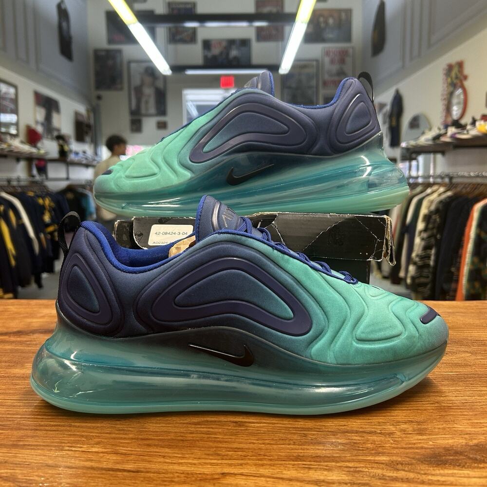 Size 12 - Nike Air Max 720 Sea Forest Lightly Worn With Box